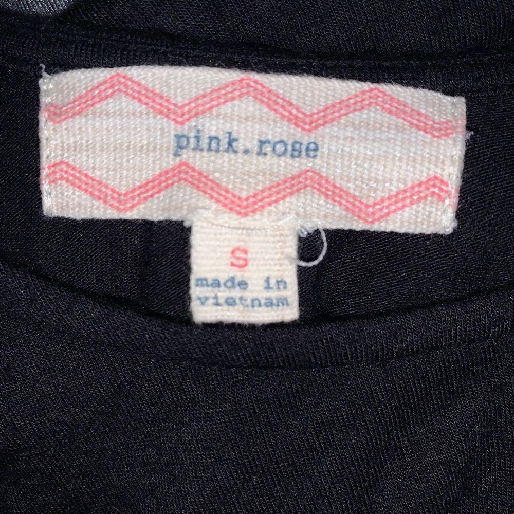 Pink Rose color block dress size s - Picture 3 of 3